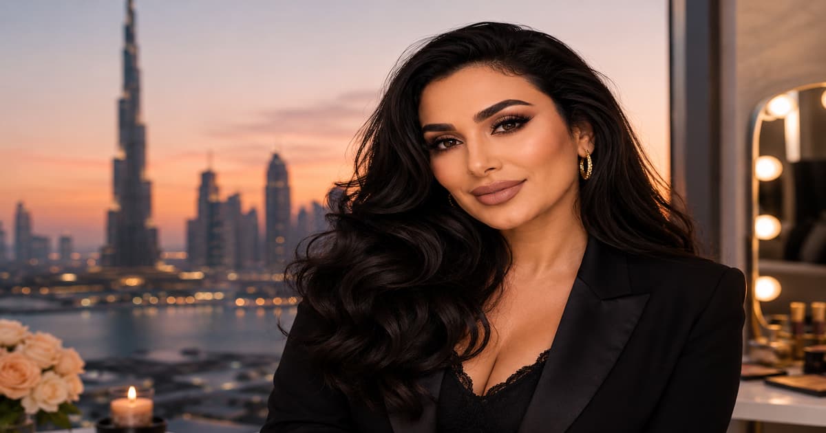 هدى قطان أشهر شخصية مؤثرة في دبي ومؤسسة Huda Beauty
